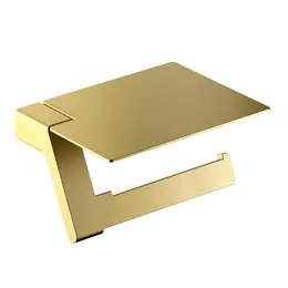 Держатель для туалетной бумаги Timo Selene 17043/17, цвет золото матовое - фото 