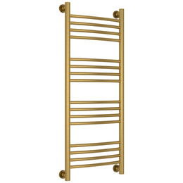 Полотенцесушитель водяной Сунержа Богема+ П16 400x1060 мм (выгнутая перемычка) 051-0221-1040, состаренная латунь - фото 