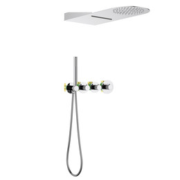Душевая система для душа с термостатом Timo Saona SX-2350/00SM (со скрытой частью) - фото 