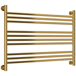 Полотенцесушитель водяной Сунержа Богема L П10 900x660 мм 03-0202-6090, золото - фото 