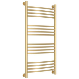 Полотенцесушитель водяной Сунержа Богема+ П16 500x1060 мм (выгнутая перемычка) 022-0221-1050, шампань матовый - фото 