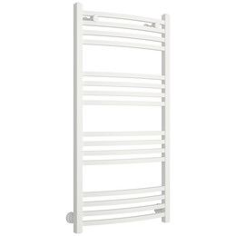 Полотенцесушитель водяной Сунержа Аркус П16 500x1000 мм 30-0251-1050, белый матовый - фото 