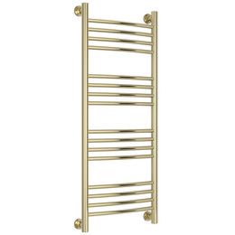 Полотенцесушитель водяной Сунержа Богема+ П16 400x1060 мм (выгнутая перемычка) 020-0221-1040, шампань - фото 