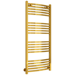 Полотенцесушитель водяной Сунержа Аркус П20 500x1200 мм 03-0251-1250, золото - фото 