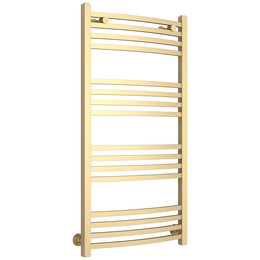 Полотенцесушитель водяной Сунержа Аркус П16 500x1000 мм 022-0251-1050, шампань матовый - фото 