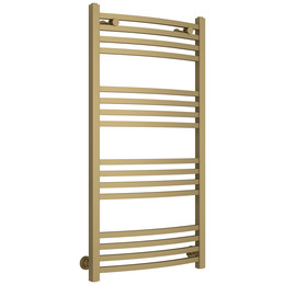 Полотенцесушитель водяной Сунержа Аркус П16 500x1000 мм 032-0251-1050, золото матовое - фото 