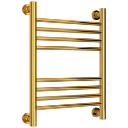 Полотенцесушитель водяной Сунержа Богема+ П8 400x560 мм (прямая перемычка) 03-0220-5040, золото - фото 