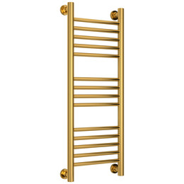 Полотенцесушитель водяной Сунержа Богема+ П14 300x860 мм (прямая перемычка) 03-0220-8030, золото - фото 