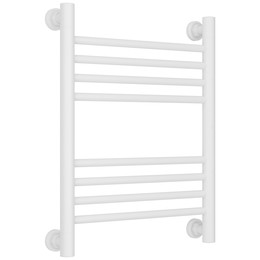 Полотенцесушитель водяной Сунержа Богема+ П8 400x560 мм (прямая перемычка) 30-0220-5040, белый матовый - фото 