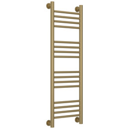 Полотенцесушитель водяной Сунержа Богема+ П16 300x1060 мм (прямая перемычка) 032-0220-1030, золото матовое - фото 