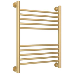 Полотенцесушитель водяной Сунержа Богема+ П10 500x660 мм (прямая перемычка) 022-0220-6050, шампань матовый - фото 