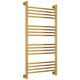 Полотенцесушитель водяной Сунержа Богема+ П16 500x1060 мм (прямая перемычка) 03-0220-1050, золото - фото 