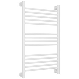 Полотенцесушитель водяной Сунержа Богема+ П14 500x860 мм (прямая перемычка) 30-0220-8050, белый матовый - фото 
