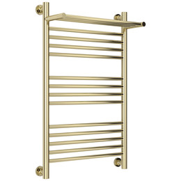 Полотенцесушитель водяной Сунержа Богема+ с полкой П14 500x860 мм 020-0223-8050, шампань - фото 