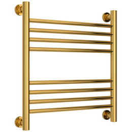 Полотенцесушитель водяной Сунержа Богема+ П8 500x560 мм (прямая перемычка) 03-0220-5050, золото - фото 