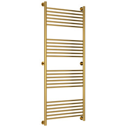 Полотенцесушитель водяной Сунержа Богема+ П24 600x1560 мм (прямая перемычка) 03-0220-1560, золото - фото 