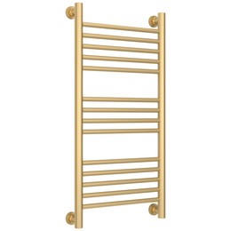 Полотенцесушитель водяной Сунержа Богема+ П14 400x860 мм (прямая перемычка) 022-0220-8040, шампань матовый - фото 