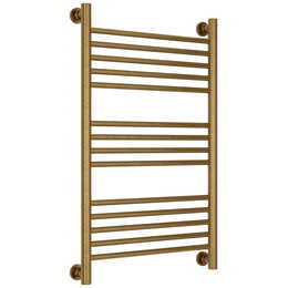 Полотенцесушитель водяной Сунержа Богема+ П14 500x860 мм (прямая перемычка) 05-0220-8050, состаренная бронза - фото 