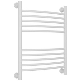 Полотенцесушитель водяной Сунержа Богема+ П10 500x660 мм (выгнутая перемычка) 30-0221-6050, белый матовый - фото 