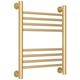 Полотенцесушитель водяной Сунержа Богема+ П8 400x560 мм (прямая перемычка) 022-0220-5040, шампань матовый - фото 