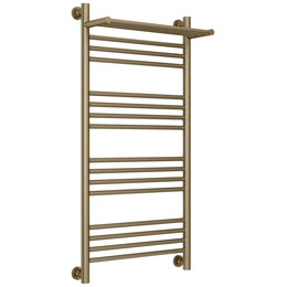 Полотенцесушитель водяной Сунержа Богема+ с полкой П16 500x1060 мм 32-0223-1050, золотой шёлк - фото 