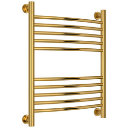 Полотенцесушитель водяной Сунержа Богема+ П10 500x660 мм (выгнутая перемычка) 03-0221-6050, золото - фото 