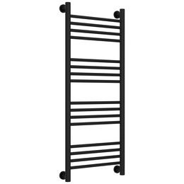 Полотенцесушитель водяной Сунержа Богема+ П16 400x1060 мм (прямая перемычка) 31-0220-1040, чёрный матовый - фото 