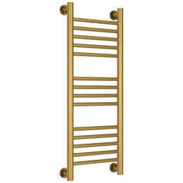 Полотенцесушитель водяной Сунержа Богема+ П14 300x860 мм (прямая перемычка) 051-0220-8030, состаренная латунь - фото 