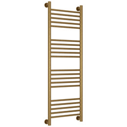 Полотенцесушитель водяной Сунержа Богема+ П20 400x1260 мм (прямая перемычка) 05-0220-1240, состаренная бронза - фото 