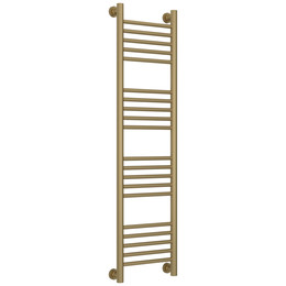 Полотенцесушитель водяной Сунержа Богема+ П20 300x1260 мм (прямая перемычка) 032-0220-1230, золото матовое - фото 
