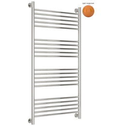 Полотенцесушитель водяной Сунержа Богема+ П20 600x1260 мм (прямая перемычка) 2000-0220-1260, жёлто-оранжевый - фото 