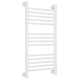 Полотенцесушитель водяной Сунержа Богема+ П14 400x860 мм (прямая перемычка) 30-0220-8040, белый матовый - фото 