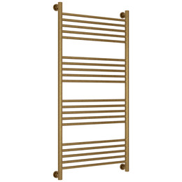 Полотенцесушитель водяной Сунержа Богема+ П20 600x1260 мм (прямая перемычка) 05-0220-1260, состаренная бронза - фото 