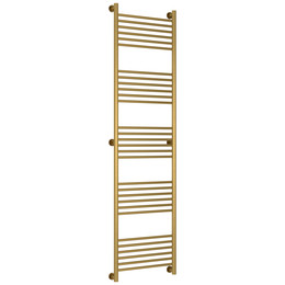 Полотенцесушитель водяной Сунержа Богема+ П30 500x1960 мм (прямая перемычка) 051-0220-1950, состаренная латунь - фото 