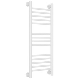 Полотенцесушитель водяной Сунержа Богема+ П14 300x860 мм (прямая перемычка) 30-0220-8030, белый матовый - фото 