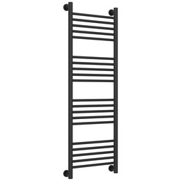 Полотенцесушитель водяной Сунержа Богема+ П20 400x1260 мм (прямая перемычка) 15-0220-1240, тёмный титан муар - фото 