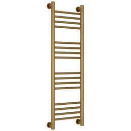 Полотенцесушитель водяной Сунержа Богема+ П16 300x1060 мм (прямая перемычка) 05-0220-1030, состаренная бронза - фото 