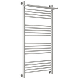 Полотенцесушитель водяной Сунержа Богема+ с полкой П20 600x1260 мм 071-0223-1260, сатин - фото 