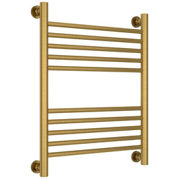 Полотенцесушитель водяной Сунержа Богема+ П10 500x660 мм (прямая перемычка) 051-0220-6050, состаренная латунь - фото 