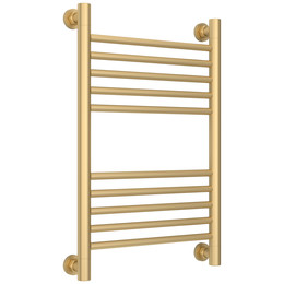 Полотенцесушитель водяной Сунержа Богема+ П10 400x660 мм (прямая перемычка) 022-0220-6040, шампань матовый - фото 