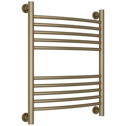 Полотенцесушитель водяной Сунержа Богема+ П10 500x660 мм (выгнутая перемычка) 32-0221-6050, золотой шёлк - фото 