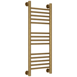 Полотенцесушитель водяной Сунержа Богема+ П14 300x860 мм (прямая перемычка) 05-0220-8030, состаренная бронза - фото 