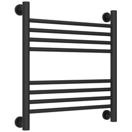 Полотенцесушитель водяной Сунержа Богема+ П8 500x560 мм (прямая перемычка) 15-0220-5050, тёмный титан муар - фото 