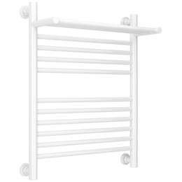 Полотенцесушитель водяной Сунержа Богема+ с полкой П11 500x660 мм 12-0223-6050, белый - фото 