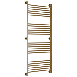 Полотенцесушитель водяной Сунержа Богема+ П24 600x1560 мм (прямая перемычка) 05-0220-1560, состаренная бронза - фото 