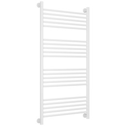 Полотенцесушитель водяной Сунержа Богема+ П20 600x1260 мм (прямая перемычка) 30-0220-1260, белый матовый - фото 