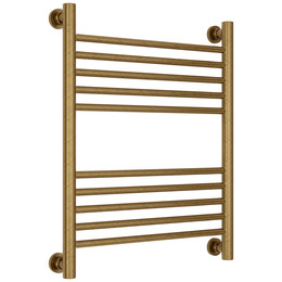 Полотенцесушитель водяной Сунержа Богема+ П10 500x660 мм (прямая перемычка) 05-0220-6050, состаренная бронза - фото 