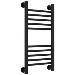 Полотенцесушитель водяной Сунержа Богема+ П10 300x660 мм (прямая перемычка) 31-0220-6030, чёрный матовый - фото 