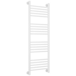 Полотенцесушитель водяной Сунержа Богема+ П20 400x1260 мм (прямая перемычка) 30-0220-1240, белый матовый - фото 