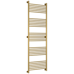 Полотенцесушитель водяной Сунержа Богема+ П30 600x1960 мм (прямая перемычка) 051-0220-1960, состаренная латунь - фото 